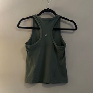 Lululemon Women's Green Athletic Tank Top